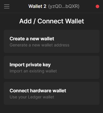 Phantom wallet